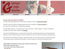 Tablet Screenshot of iyengar-yoga-teacher.com